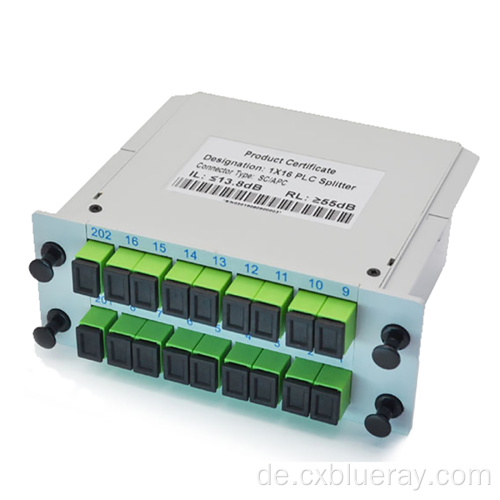 Box Optical Fiber Plc Splitter